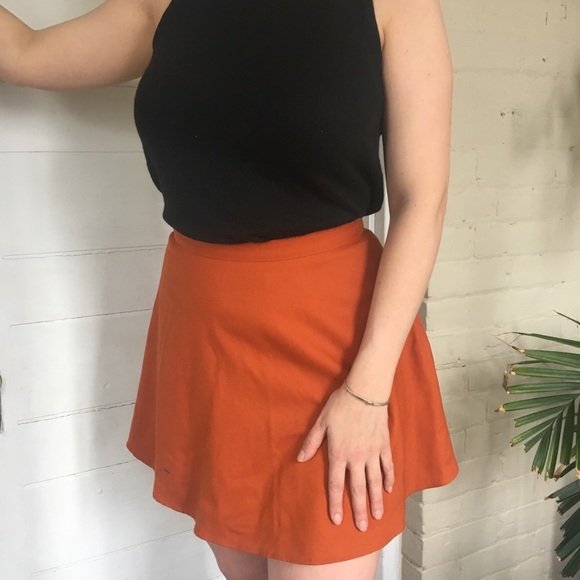 SOLD - Club Monaco - wool skater skirt - Picture 2 of 4